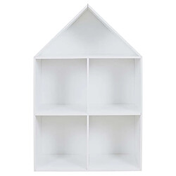 Avis The Home Deco Kids Etagère maison en bois 4 cases Paul.