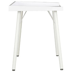 Avis Maison Chic Bureau,Table de travail,bureau de travail pour chambre Blanc 90x50x79 cm -GKD50818