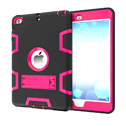 Coque en plastique béquille armor defender noir rose pour votre Apple iPad mini 3,iPad Mini,iPad Mini 2