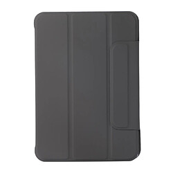 Etui en PU + TPU auto-absorbé avec support Gris charbon pour votre iPad mini (2021)