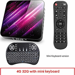 Tp03 Tv Box H616 Android 10 4 32G D Vidéo 2.4G 5Ghz Wifi Bluetooth Smart Tv Box 4 32G_Au Plug Clavier I8