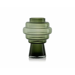 Vase Alexandra House Living Vert verre 20 x 27 x 20 cm 