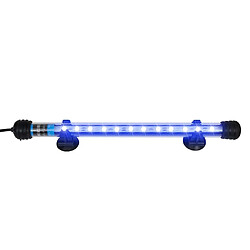 vidaXL Lampe LED d'aquarium 28 cm Bleu