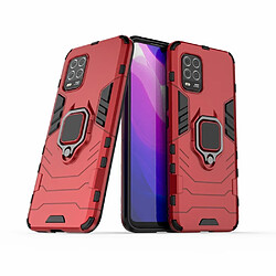 Coque en TPU hybride cool guard avec support de bague rouge pour votre Xiaomi Mi 10 Lite 5G