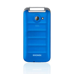 Acheter Brondi Fox 4,5 cm (1.77') 74 g Bleu, Argent Téléphone numérique