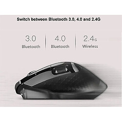 Universal Souris Bluetooth de souris sans fil rechargeable pas cher