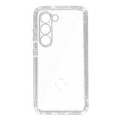 Avizar Coque pour Galaxy S23 Intégrale Arrière Souple et Avant Rigide Transparent