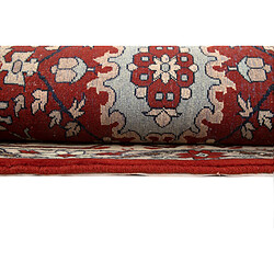 Vidal Tapis de laine 300x255 rouge Tabriz pas cher