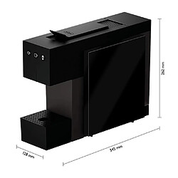 Avis Square Machine à Capsule 0.8L 1455W 240V Réutilisable Noir Brillant