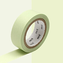 Masking tape unicolore pastel - Vert clair - 1,5 cm x 7 m