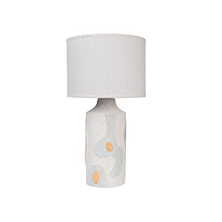 Lampe de bureau Romimex Beige Celeste Céramique 20 x 43 x 20 cm