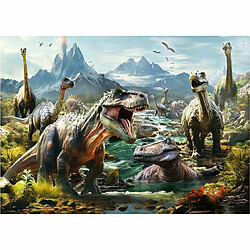 Educa Borras Puzzle Educa Ferocious dinosaurs 1000 Pièces