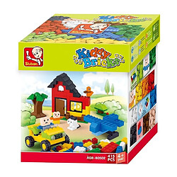 Jeu de construction SLUBAN Elements Kiddy Bricks Briques de construction Basic Filles 415 Pieces