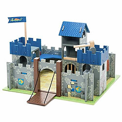 Le Toy Van Castle Playset Excalibur Castle Premium Wooden Toys for Kids Ages 3 Years & Up