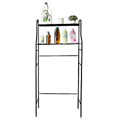 Etagère polyvalente sur lave-linge 2 hauteurs Nyana Home 152x68x25 Noir