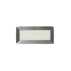 Avis Leds C4 Applique murale extérieur Rect Polycarbonate,acier inoxydable Opale,Acier inoxydable