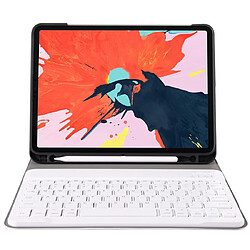 Wewoo Étui amovible en cuir Bluetooth pour clavier A11B 3.0 Ultra-mince ABS iPad Pro 11 pouces 2018 €avec fente stylo et support Or pas cher