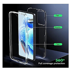 Avis Htdmobiles Coque pour Xiaomi Redmi Note 13 Pro 4G / Poco M6 Pro 4G - housse etui silicone gel fine 360 integrale (avant et arriere) + verre trempe - TRANSPARENT