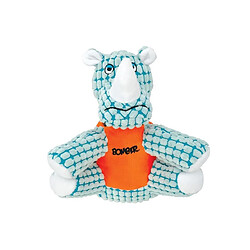 ZEUS Peluche Bomber Spike Rhino L - Vert d'eau et orange - Pour chien