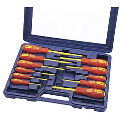 Draper Tools Jeu de tournevis isolé 11 pièces 1 000 V 69234