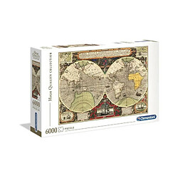 CLEMENTONI - 36526 - 6000 pieces - Antique nautical map