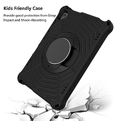 Coque en TPU avec béquille et bandoulière noir pour votre Lenovo Tab M10 FHD REL TB-X605FC/TB-X605LC 10.1 pouces