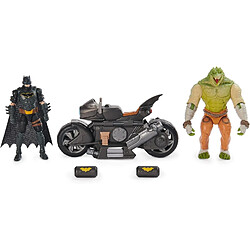 Spin Master Batman Transforming - Batcycle avec Figurines