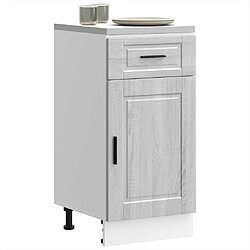 vidaXL Armoire de cuisine Porto sonoma gris bois d'ingénierie