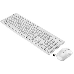 Avis Logitech MK295 Silent Wireless Combo OFF WHITE US