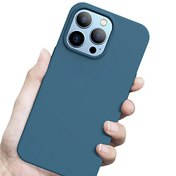 General Coque Iphone 14 Pro Magnétique Solide Transparente Jamais Jaune Coque de Protection de Qualité Militaire de 10 Pieds Compatible avec la Coque Ultra-Mince Antichoc Magsafe - Bleu