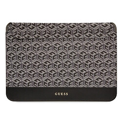 Guess Maroquinerie Guess Housse Magnétique pour Ordinateur 16 pouces Modèle G Cube Noir