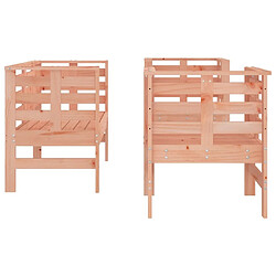 Maison Chic Salon de jardin 3 pcs - Table et chaises d'extérieur - Mobilier/Meubles de jardin Moderne bois massif douglas -MN42655 pas cher