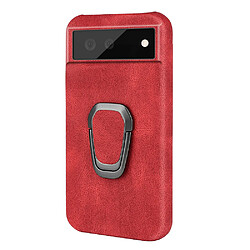 Coque en TPU + PU avec béquille, rouge pour votre Google Pixel 6