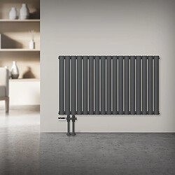 LuxeBath Radiateur Simple Couche Anthracite