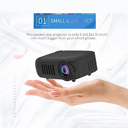 Avis Yonis Mini Vidéoprojecteur Portable 800 Lumens Support 1080P Home Cinéma