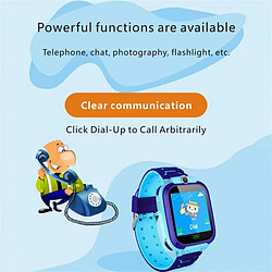 Acheter Q12B Enfants Montre Intelligente Vie Étanche Enfants Positionnement Appel Smartwatch Localisateur À Distance Montre Rose