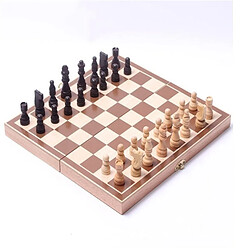 Wewoo Jeu d'échecs en bois pliant