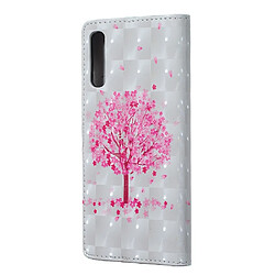 Avis Wewoo Housse Coque Étui en cuir à rabat horizontal 3D avec motif Arbre rose pour Galaxy A70avec fentes cartes et porte-documentscadre photo et porte-monnaie