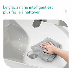 Acheter EMKE Vasque à Poser Salle de Bain en céramique, Lavabo rectangulaire en céramique, blanc brillant - 70,5 x 38 x 15 cm