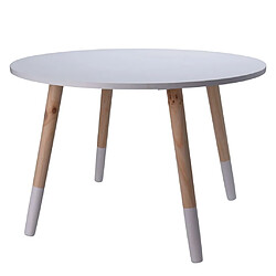 Es Collection H&S Collection Table pour enfants 60x41 cm Blanc