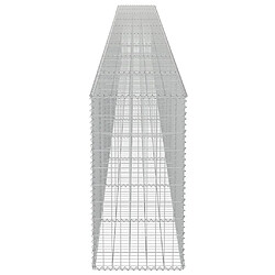 Acheter vidaXL Mur à gabion avec couvercles Acier galvanisé 900x50x100 cm