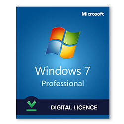 Microsoft Windows 7 Professionnel - Licence numérique - Logiciel en téléchargement