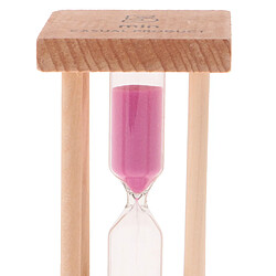 Avis 5 minutes cadre en bois sablier minuterie de cuisine cuisine minuteur rose