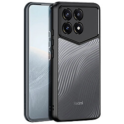 Dux Ducis Coque pour Xiaomi Poco F6 Pro Antichoc Motif Boréal Noir