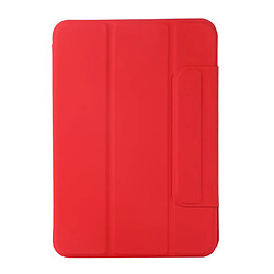 Etui en PU + TPU auto-absorbé avec support rouge pour votre iPad mini (2021)