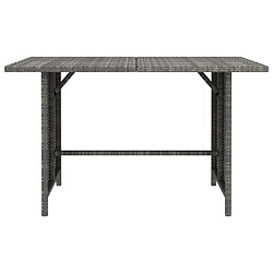 Acheter Maison Chic Salon de jardin 10 pcs + coussins - Mobilier/Meubles de jardin - Table et chaises d'extérieur Résine tressée Gris -MN55759