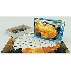 Avis Eurographics Flaming June par Lord Frederic Leighton Puzzle 1000 piAces