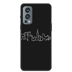 Coque en TPU anti-rayures, linéaire ville pour votre OnePlus Nord 2 5G