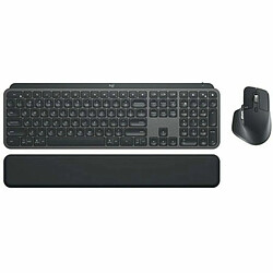 Clavier Logitech MX Keys S Combo Espagnol Qwerty Noir Gris Graphite