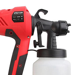 400ml Machine de pulvérisation de pistolet à peinture Moteur puissant pour meubles, voitures, clôtures, murs intérieurs, portes de garage